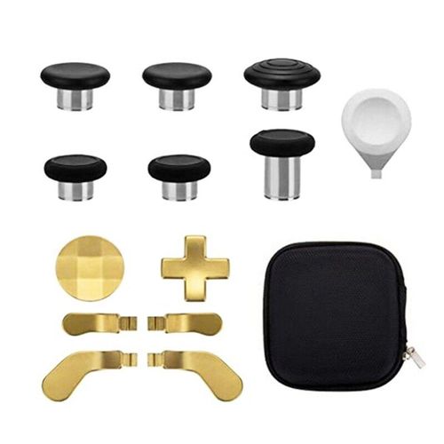 Capuchons De Joystick En Métal, 14 Pièces, Pour Manette Sans Fil Xbox One Elite Série 2