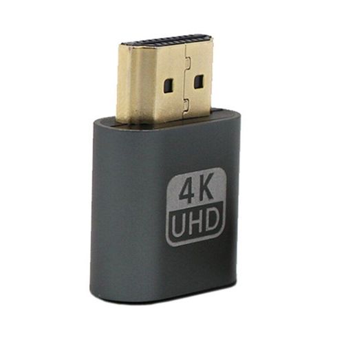 Adaptateur Émulateur 4k Compatible Hdmi, Prise Factice Edid, Support D'Affichage 1920x1080p Pour Pc Portable Vidéo