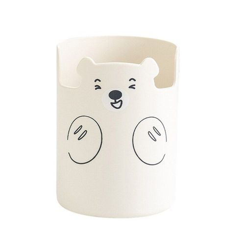 C1fb Porte-Crayon En Forme D'ours Mignon De Haute Qualité, Porte-Pot, Étui De Rangement Pour Stylos En Forme D'ours Mignon, Boîte De Rangement Pour Fournitures D'art, Organisateur De Pince