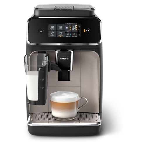 Philips Series 2200 EP2235 - Machine à café automatique avec mousseur à lait - 15 bar - noir/brun zinc