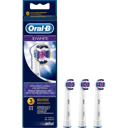 Oral-B - Pack de têtes de brosse de rechange - pour brosse à dent - pour ProfessionalCare; ProfessionalCare 1000; 2000; 6000; 8900; 9000; Triumph ProfessionalCare