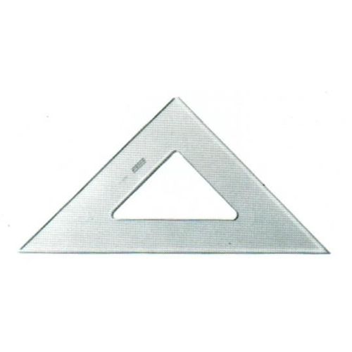 Minerva Equerre Plexiglas Antitache 3mm Non Graduée 45° N° 2045 A ( 20cm )
