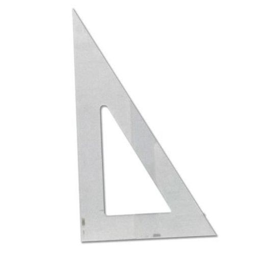Minerva Equerre Plexiglas Antitache 3mm Non Graduée 60° N° 5060 A ( 50cm )