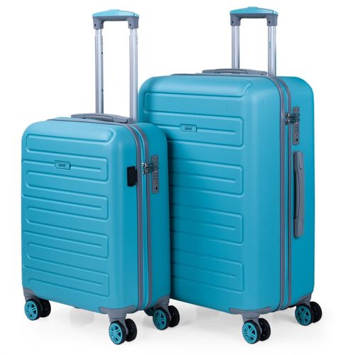 Set De 2 Valises De Voyage 4 Roues En ABS. Port USB Dans La Petite. Pratiques Confortables Et Légères Petite Et Moyenne Taille. Haute Qualité. Cadenas TSA. 175015