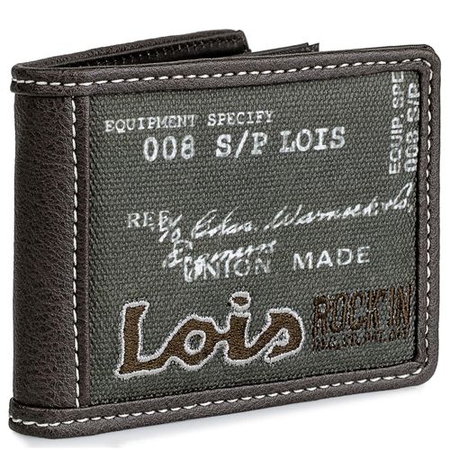 Porte-Cartes Portefeuille En Toile Et PVC Pour Homme. Porte-Monnaie Intérieur. 10 Compartiments Pour Les Cartes. 1 Pour Les Billets. RFID PROTECTION. 201911