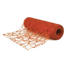 Fibre De Soie : Modern, Bleu Moyen, 30 Cm, Rouleau 5 M