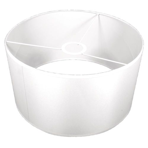 Abat - Jour, 30cm Ø, Blanc, Hauteur 16 Cm