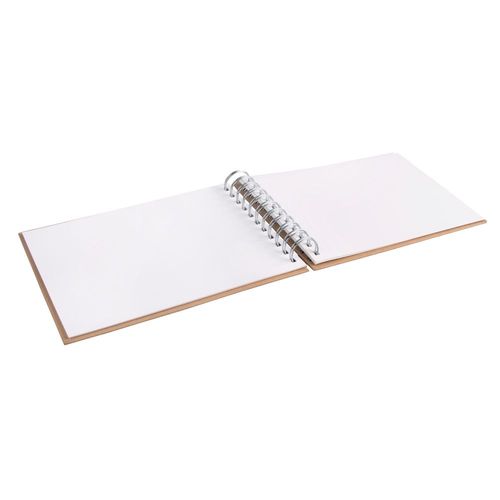 Album Spirale A6, Fsc Mix Credit, Kraft, 21,5x15,5cm, 250 G / M², 15 Feuilles