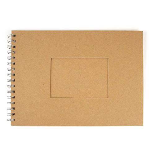 Album, Avec Découpe Passepartout, F.Ob., Rectangle, Din A4, 30 Feuilles, 190 G / M²