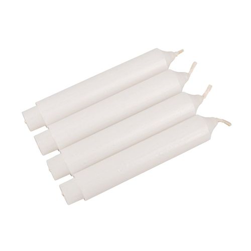 Bougie Lampion, 10x1,7cm, Sachet 4 Pces