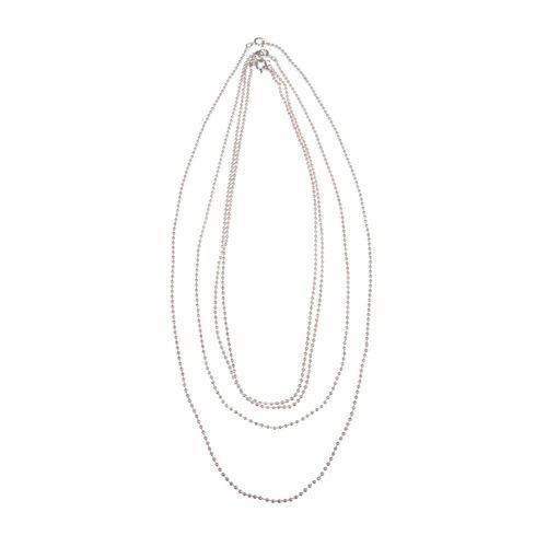 Chaîne À Boules, 1,5mm Ø, Argent, 60cm, 1 Pce.