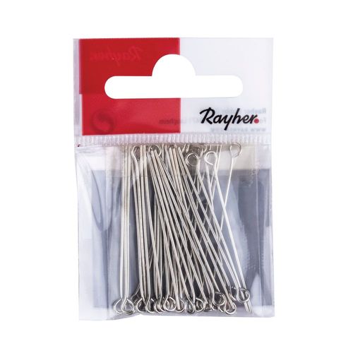 Chevilles À Remmailler, 0,7mm Ø, Platine, 40 Pces, 35mm,