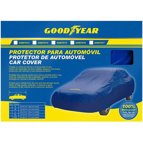 Housse Pour Voitures Goodyear Bleu (Taille Xxl)