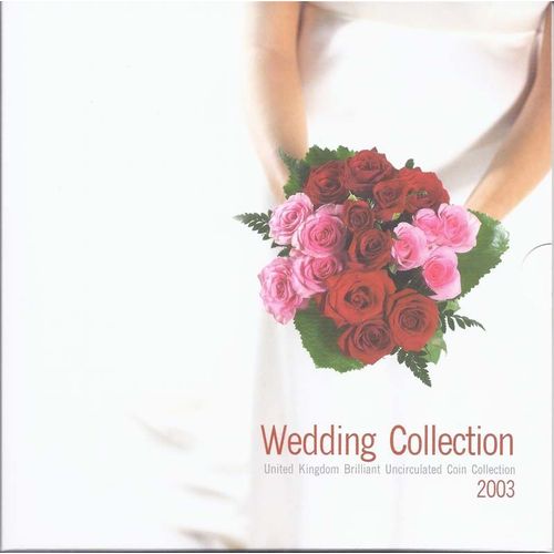 Royaume Uni 2003 "Wedding" Coffret Brillant Universel De 10 Monnaies