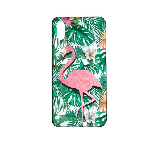 Coque Pour Xiaomi Redmi 9a Flamant Rose Flamingo Concept Art 07