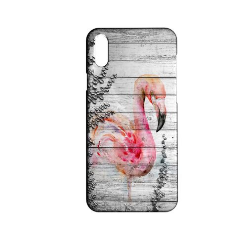 Coque Pour Xiaomi Redmi 9a Flamant Rose Flamingo Concept Art 12