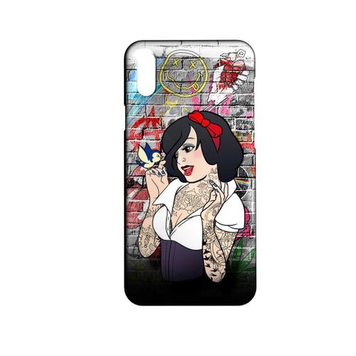Coque Pour Xiaomi Redmi 9a Princesse Punk Rock Blanche Neige Concept Art 09