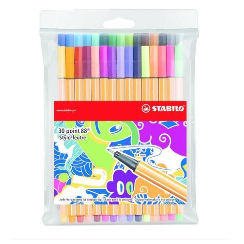 Stabilo Point 88 Stylo Feutre Marker 4006381520591 Dessin Art Scolaire Ecole Bureau 20 Pcs Ecriture Draw Comasound Kartel Csk Online