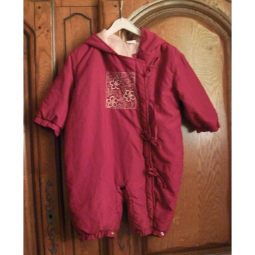 Combinaison Rouge - Taille 18 Mois