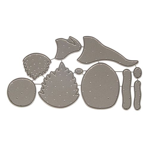 Pochoirs À Découper Amis De Lutins, 0,7 - 3,8cm X 0,5 - 5,6cm, En 10 Pces