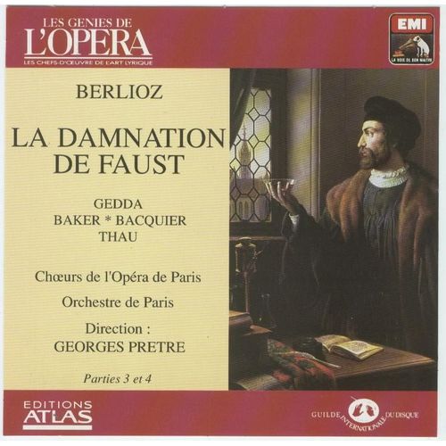 Faust - Berlioz - Edition Atlas - Collection Les Genies De L'opera - Ope-Cd-1015