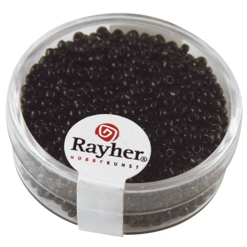 Rocailles, 2 Mm Ø, Opaques, Blanc, Boîte 17g