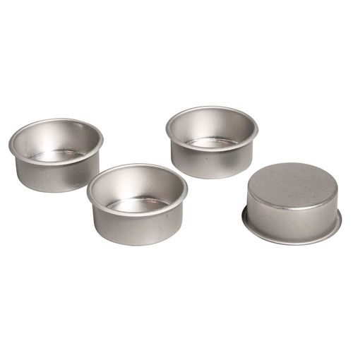 Support P. Bougie À Ch.Plat, Ø4,1cm, Boîte 4 Pces
