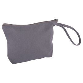 Trousse De Maquillage Av. Fermet. - Éclair, Gris, 22x17cm, 330g / M², 1 Pce.