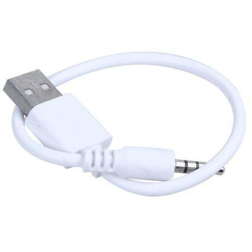 Câble Usb Blanc Pour Synchronisation De Données, Cordon De Chargeur Pour Apple Ipod Shuffle 1ère 2ème Génération