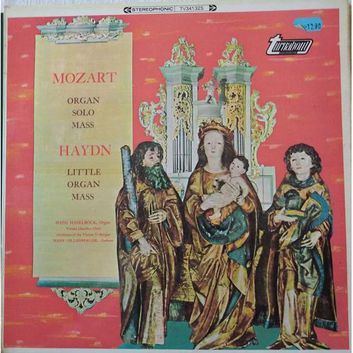 Mozart, Messe Pour Orgue Solo Et Haydn Petite Messe Pour Orgue