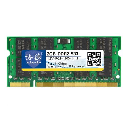 Ram Ddr2 Dimm Pour Ordinateur Portable X029, 533/Pc2-4200 Broches, 533mhz