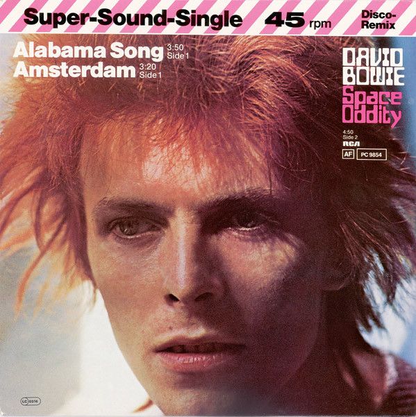 Alabama Song / Amsterdam / Space Oddity  -  David Bowie  ( Maxi 45 Tours )