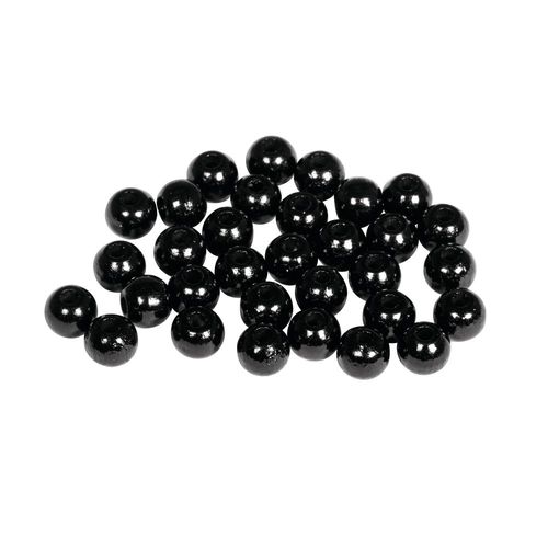 Perles En Bois Fsc 100%, Polies, 6mm Ø, Assorties, 115 Pièces