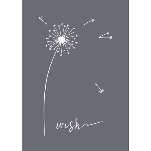 Pochoir De Sérigraphie Wish A5, 1 Pochoir+1 Spatule,