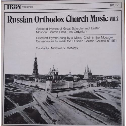 Russian Orthodox Music Church Vol 2 