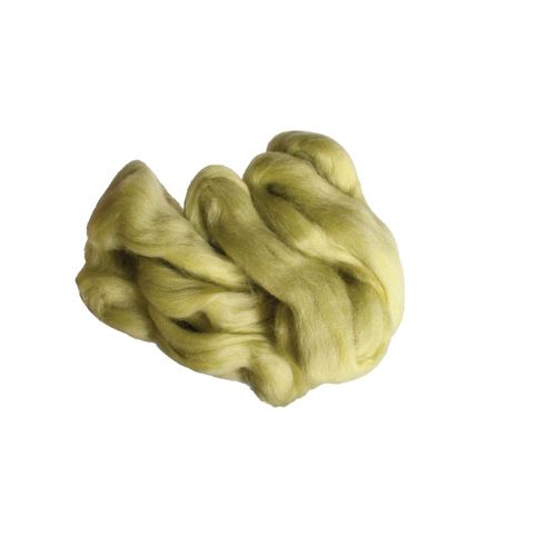 Laine Vierge, Olive Clair, Sachet 50g