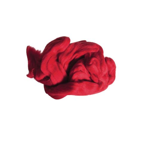 Laine Vierge, Rouge, Sachet 50g