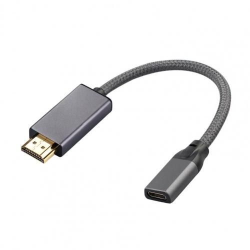 Adaptateur USB C vers HDMI, pour Capture vidéo, Durable, écologique, compatible avec les ordinateurs portables Samsung S8, 4K x 2K