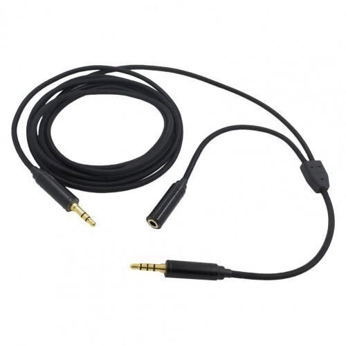 Câble D'Extension Audio Portable Mâle À Femelle, Cordon Audio En Tpu De 2 Mètres, 3.5mm, Pour Enregistrement En Streaming, Fête, Chat, Lien, Pour Xbox One