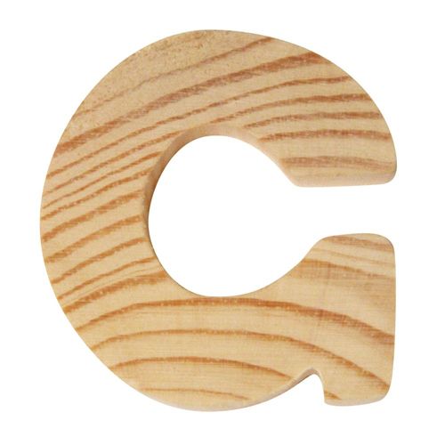 Lettres En Bois, 5x1cm, "G"