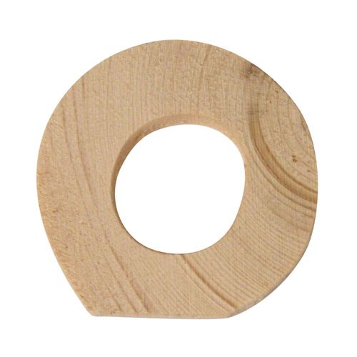 Lettres En Bois, 5x1cm, "O"