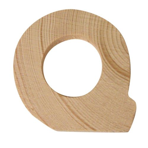 Lettres En Bois, 5x1cm, "Q"