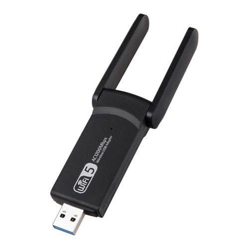 Dongle Récepteur Wifi Sans Fil Usb 1200, 2.4/5g, 3.0 Mbps, Double Bande, Adaptateur D'Antenne
