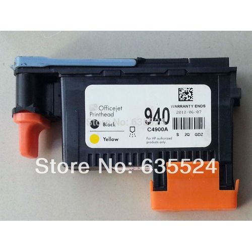 Tête D'Impression 940 Noir/Jaune C4900a Pour Hp Officejet Pro 8500 8000 Pièces D'Imprimante