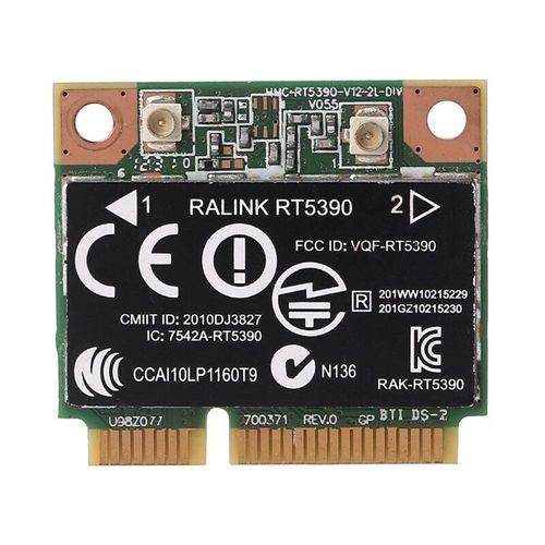 Carte Half Mini Sans Fil Rt5390 Pcie Wlan, Pour Ralink Hp436 Cq45 G4 670691 S 4340s Sps 4445 001, Référence 691415