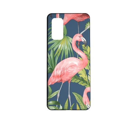 Coque Pour Xiaomi Poco M3 Flamant Rose Flamingo Concept Art 02