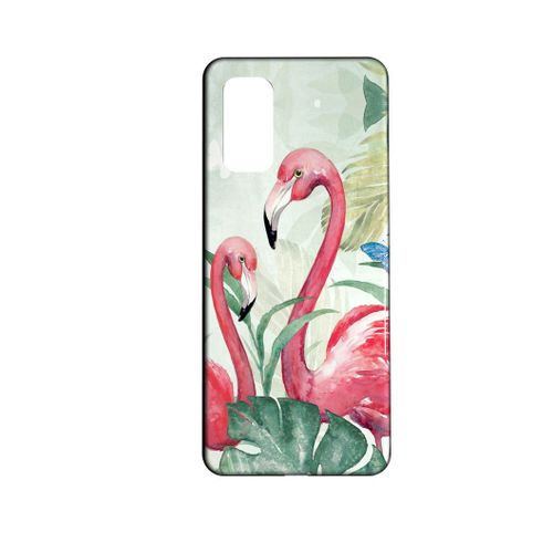 Coque Pour Xiaomi Poco M3 Flamant Rose Flamingo Concept Art 05