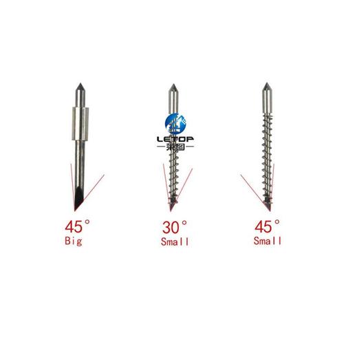 Grande Lame De Traceur Graphtec Cb15u, 5 Pièces/Boîte 45 Degrés, Couteau À Aiguille, Couteau À Lame Pour Traceur Graphtec