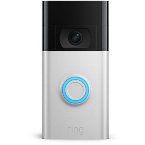 Sonnette sans fil RING Video Doorbell - Satin Nickel Slim