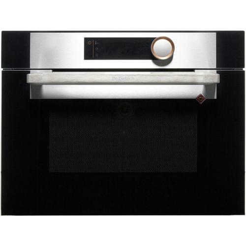 De Dietrich DKC7340X - Four micro-ondes combiné - grill - encastrable - 40 litres - 1000 Watt - noir/inox